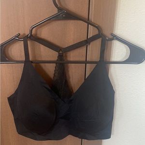Black comfort bra